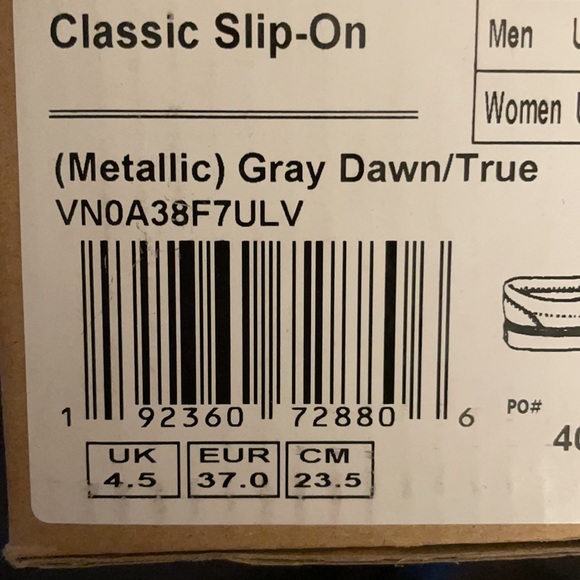 Vans classic slip ons metallic - Picture 2 of 2